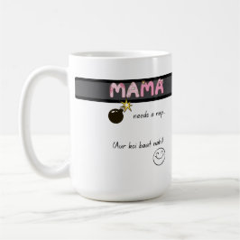 Taza De Café Vida Divertida de Mamá Urdu Desi