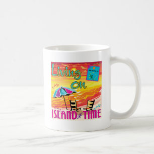 Taza De Café Vida el tiempo de la isla