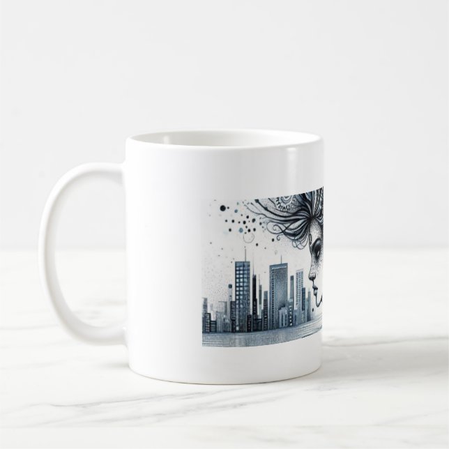 Taza De Café Vida en la ciudad (Izquierda)