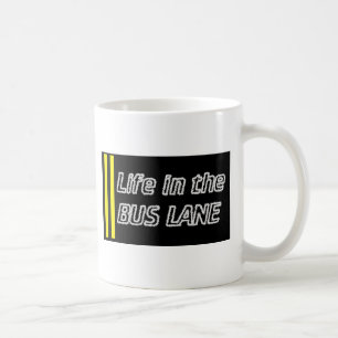 Taza De Café Vida en la ruta del autobús