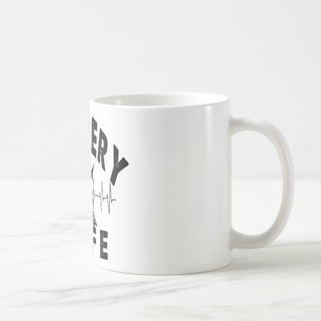 Taza De Café Vida en tiro con arco (Derecha)