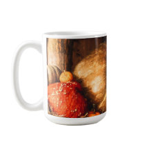 Vida fija con calabazas