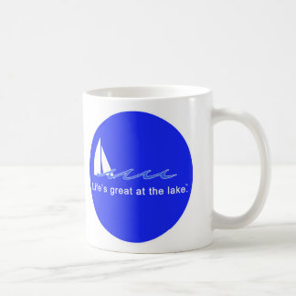 Taza De Café ¡Vida grande en el lago!