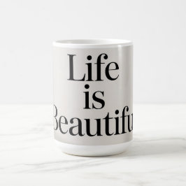 Taza de café Vida Hermosa