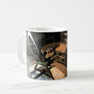 Taza De Café Vida hogareña de los Apalaches en Mabry Mill, Virg