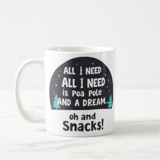 Taza De Café Vida Lenta y Amante de los Snacks