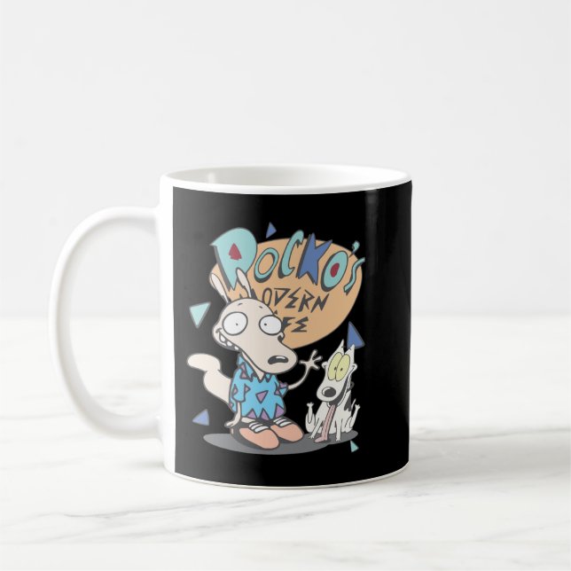 Taza De Café Vida moderna de Rockos (Izquierda)