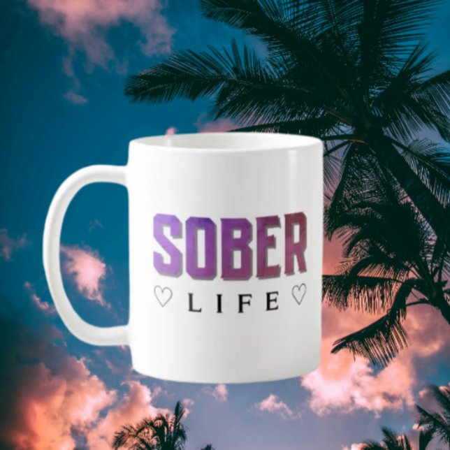 Taza De Café Vida Sobria (Subido por el creador)