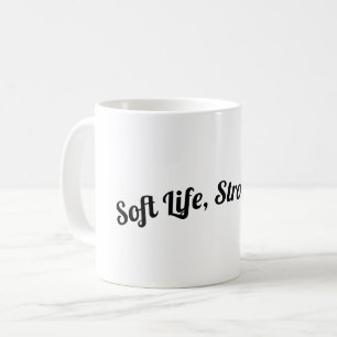 Taza De Café Vida Suave, Té Fuerte