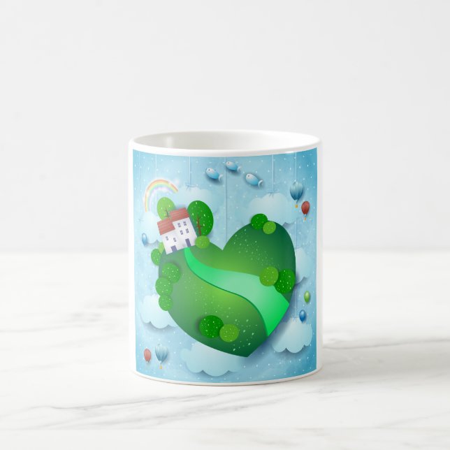 Taza De Café Vida verde (Centro)