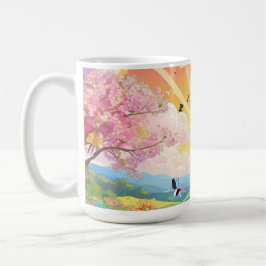 Taza De Café Vida y belleza natural Tumbler termal