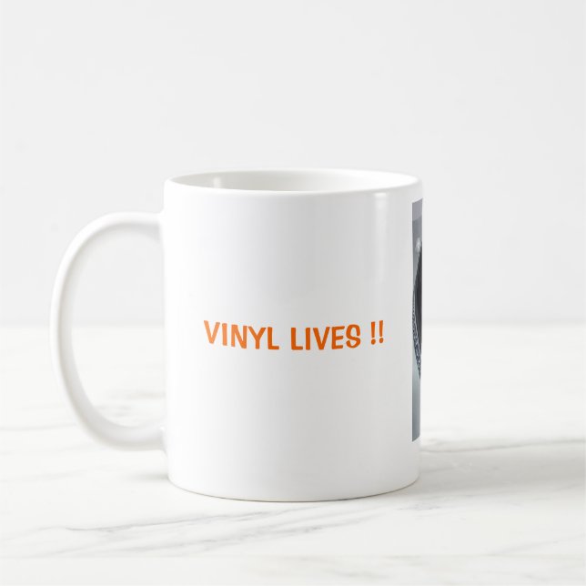 TAZA DE CAFÉ ¡VIDAS DEL VINILO!! (Izquierda)