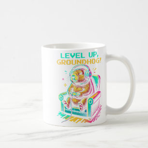 Taza De Café Video divertido de Groundhog Gamer gráfico para ho