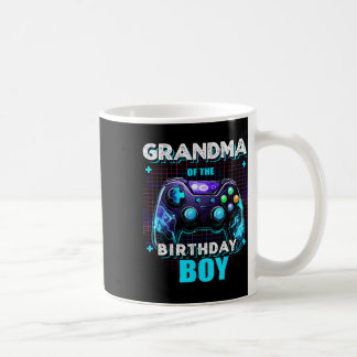 Taza De Café Video Familiar De La Abuela Del Niño De Cumpleaños