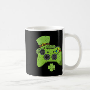 Taza De Café Videoconsola de videojuegos St Patricks Day Kids G