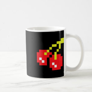 Taza De Café Videojuego de cerezas 80 Disfraces de Halloween Fá