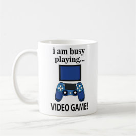 Taza De Café Videojuego Estoy ocupado Jugando Videojuego