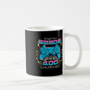 Taza De Café Videojuego sin bloqueo de quinto grado de la escue