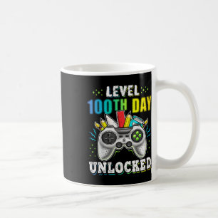 Taza De Café Videos Divertidos del Día 100 de la Escuela Desblo