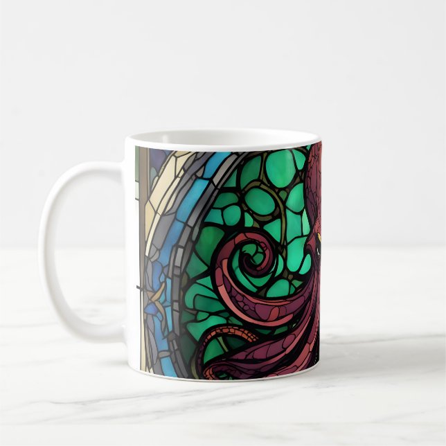 Taza De Café Vidrio Cthulhu Seted (Izquierda)