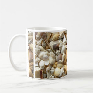 Taza De Café Vidrio de Seashells