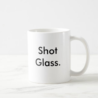 Taza De Café Vidrio de tiro