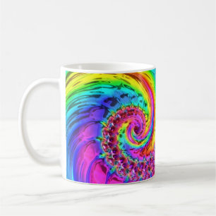 Taza De Café Vidrio fractal 6 Mug