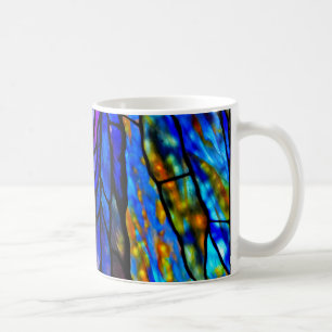 Taza De Café Vidrio manchado por Tiffany