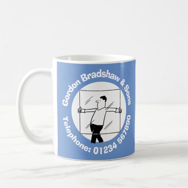 Taza De Café Vidrio y cristal de Windows para el cristal. (Izquierda)