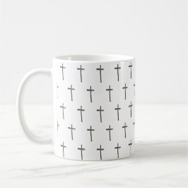 Taza De Café Vieja cruz asaltada