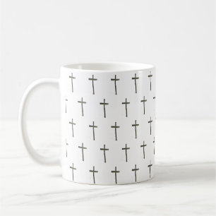 Taza De Café Vieja cruz asaltada