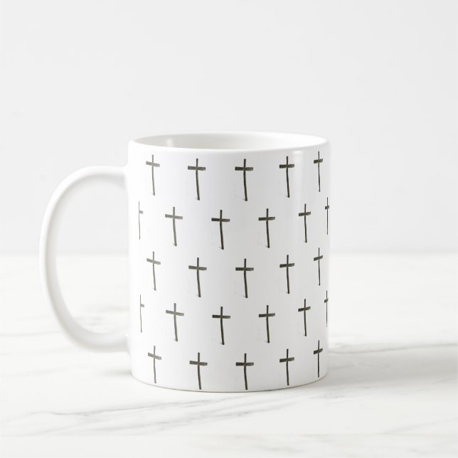 Taza De Café Vieja cruz asaltada (Izquierda)