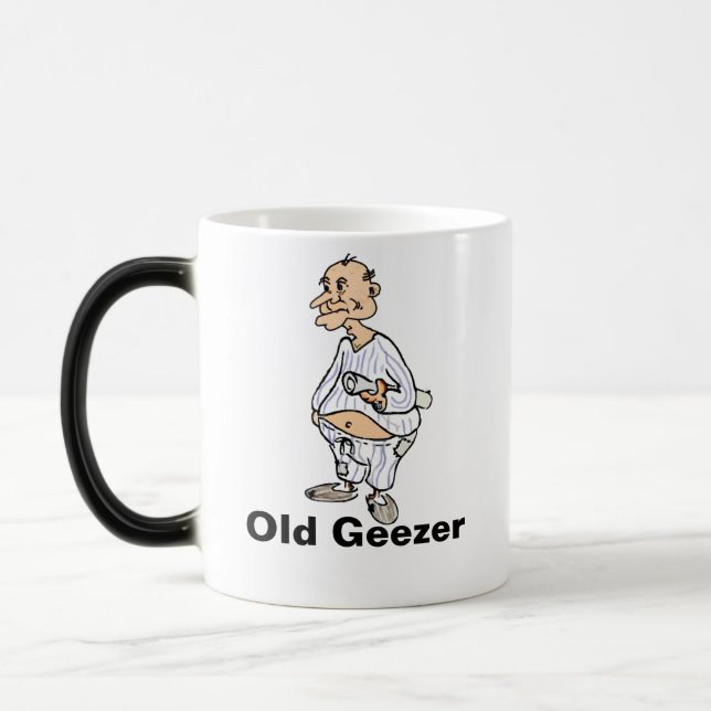 TAZA DE CAFÉ VIEJA DE GEEZEAR (Izquierda)