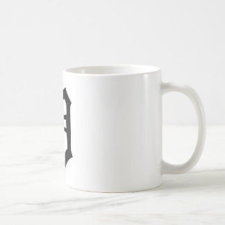 Taza De Café Vieja letra inglesa D