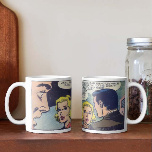 Taza De Café Vieja tira cómica "Keith... ¡Frank está muerto!" (Subido por el creador)