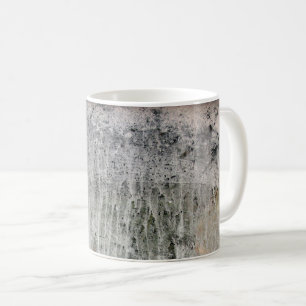 Taza De Café Vieja ventana blanca de noche