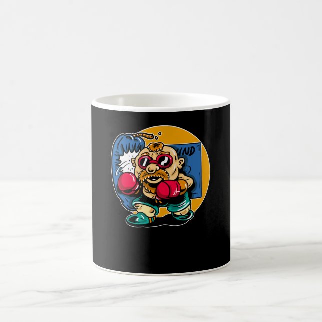 Taza De Café Viejo Boxer (Centro)