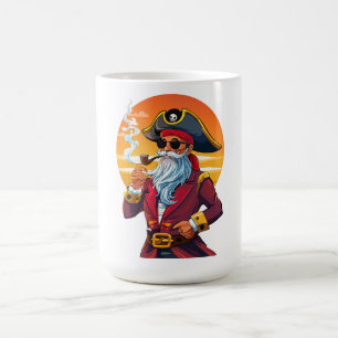 Taza De Café Viejo capitán pirata