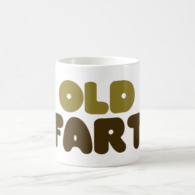 Taza De Café Viejo Fart (Centro)