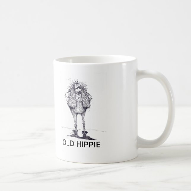 TAZA DE CAFÉ VIEJO HIPPIE (Derecha)