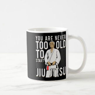 Taza De Café Viejo Hombre de Jiu Jitsu Brasileño