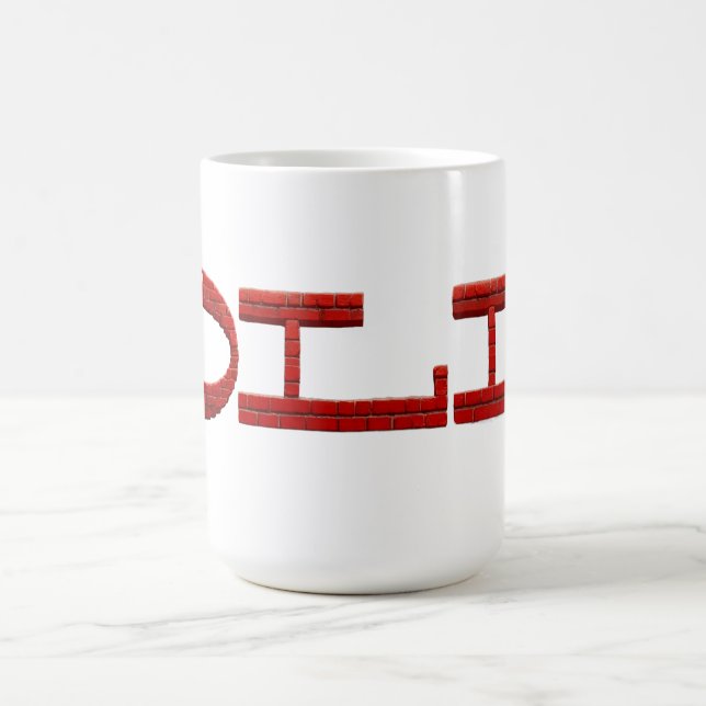 Taza De Café Viejo Ladrillo Rojo (Centro)