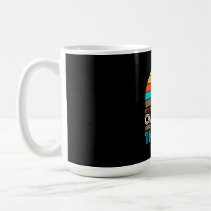 Taza De Café Viejo que ama el teatro