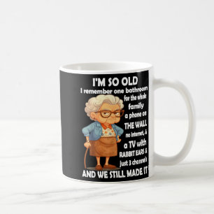 Taza De Café Viejo recuerdo un baño para toda la familia
