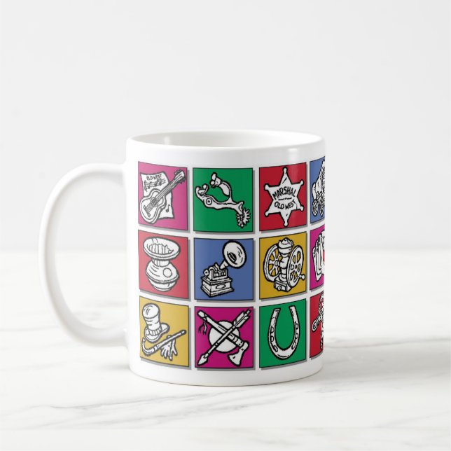 Taza De Café Viejos iconos del oeste (Izquierda)