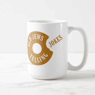 Taza De Café Viejos judíos que cuentan chistes: ¡La nueva taz
