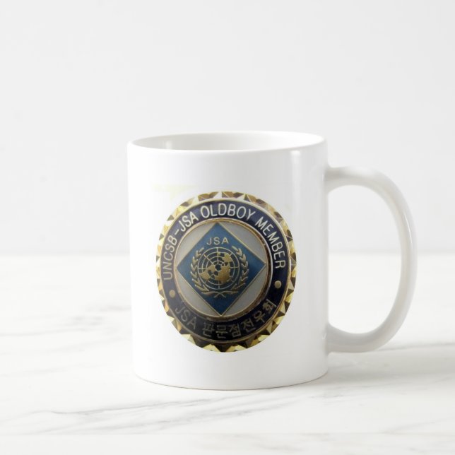 Taza De Café Viejos muchachos de JSA (Derecha)
