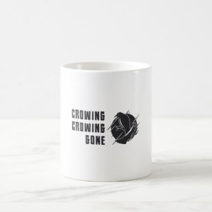 Taza De Café Viendo pájaros cruzando la divertida observadora d