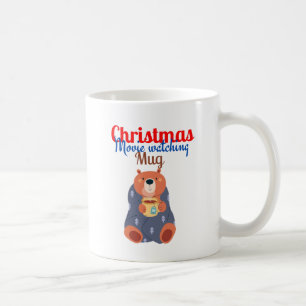Taza De Café Viendo películas de navidades