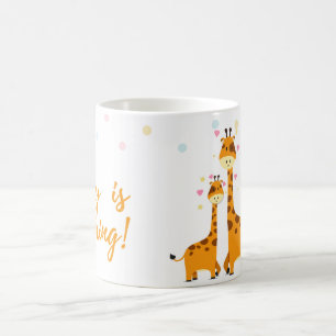 Taza De Café viene el bebé